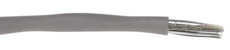 2401C-SL033 Alpha Wire Alpha Essentials Communication & Control Control Cable, 2 Cores, 0.35 mm², Screened, 100m, Grey PVC Sheath,