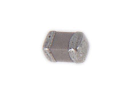 VJ0402D470JXAAJ Vishay 47pF Ceramic Multilayer Capacitor 50 V ±5% COG Dielectric 0402 Surface Mount Max. Op. Temp. +125°C