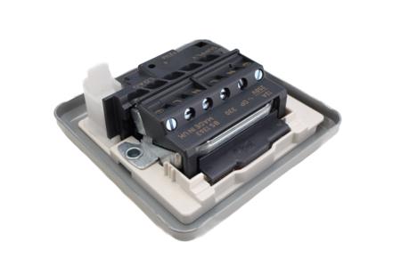 K972-ALM MK Electric 13A 1 Gang Switched Surface Mount Fused Spurs