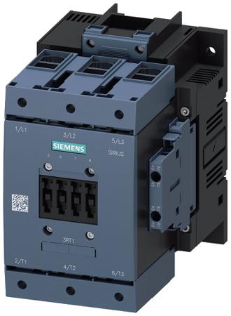 3RT1054-1AP36 Siemens SIRIUS 3RT Size S6, 3RT1 Contactor, 220 → 240 V Coil, 3-Pole, 115 A, 55 kW, 3NO