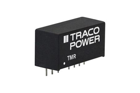 TMR-1221 TRACOPOWER TMR 2 2W Isolated DC-DC Converter Through Hole, Vin 9 → 18 V dc, Vout ±5V dc, I/O isolation 1.6kV dc