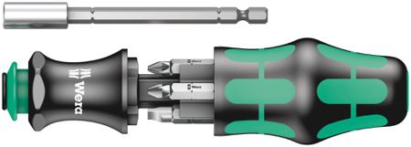 05073240001 Wera Screwdriver Set, 6 Piece - Electricians Phillips, Pozidriv, Slotted