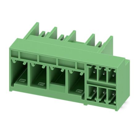 1717120 Phoenix Contact, 7.62mm Pitch, PCH 6, 9 Way, , Pluggable Terminal Block, Hybrid Header,