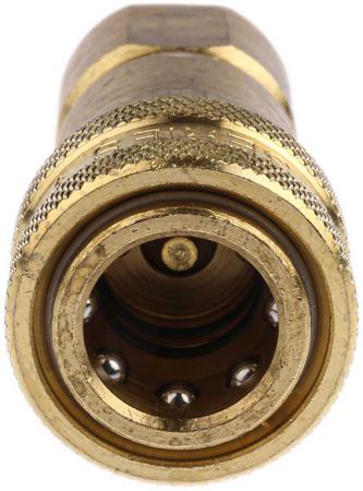 BH2-60-BSPP Parker , Brass Female Hydraulic Quick Connect Coupling, 1/4 in