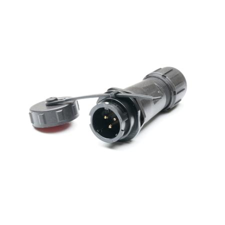 304-729 RS PRO Industrial Circular Connectors, 3 Contacts, In-line, SY13 Connector, Socket, Male, IP67