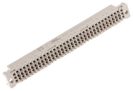 09032646824 HARTING 64 Way 2.54mm Pitch, Type C Class C2, 3 Row, Straight DIN 41612 Connector, Socket