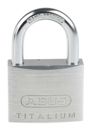 64TI-50 Abus 50mm Titalium Key Weatherproof Padlock