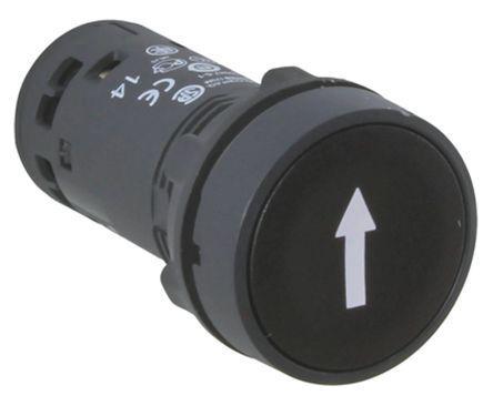XB7NA21343 Schneider Electric XB7 Push Button Black NO Spring Return
