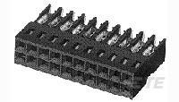 102393-3 TE Connectivity 102393 Series Straight Cable Mount PCB Connector, 10 Contact(s), 2.54mm Pitch, 2 Row(s), Shrouded