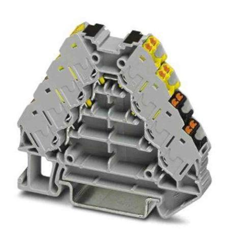 3270130 Phoenix Contact Distribution Block, 16 Way, 2.5mm², 17.5A, 250 V, Grey