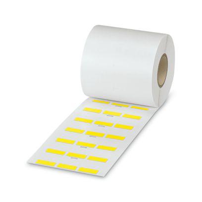 0830815 Phoenix Contact 830 Yellow Label Roll, 2.4mm Width, 25.4mm Height, 3000Per Roll Qty