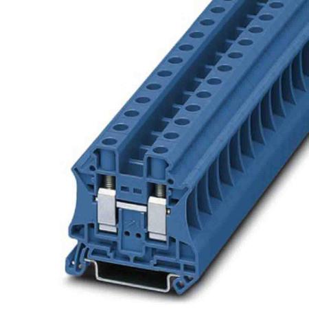 3044188 Phoenix Contact  UT 10 BU Series Blue, 0.5 → 16mm², Single-Level, Screw Termination, ATEX