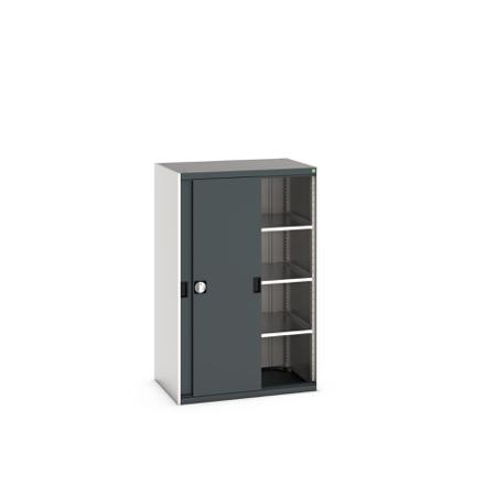 40021214-19V Bott 2 Door Sheet Steel Floor Standing Cupboard, 1050 X 650 X 1600mm