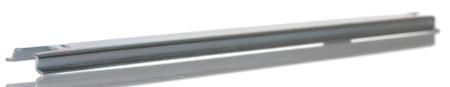 248-1122 RS PRO Steel Unperforated DIN Rail, Top Hat Compatible, 238mm x 15mm