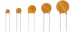 VDRS07H275BSE Vishay, VDRS Metal Oxide Varistor 140pF 10A, Clamping 710V, Varistor 430V