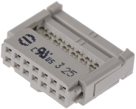 09185147813 HARTING 14-Way IDC Connector Socket for Cable Mount, 2-Row
