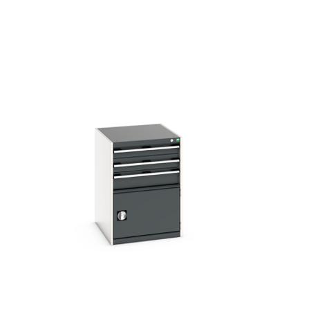40027104-19V Bott 3 Cabinet, Steel, 900mm x 750mm x 650mm, Grey