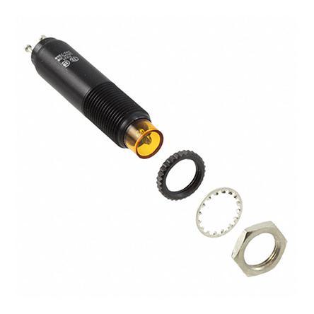 249-7866-1433-514 Dialight Orange Panel Mount Indicator, 110 → 125V, 9.53mm Mounting Hole Size
