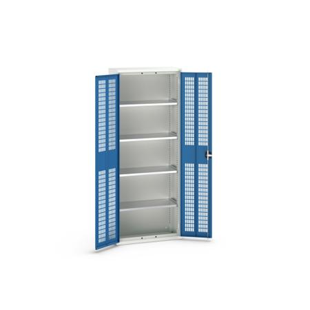 16926733.11 Bott 2 Door Sheet Steel Cupboard, 800 x 350 x 2000mm