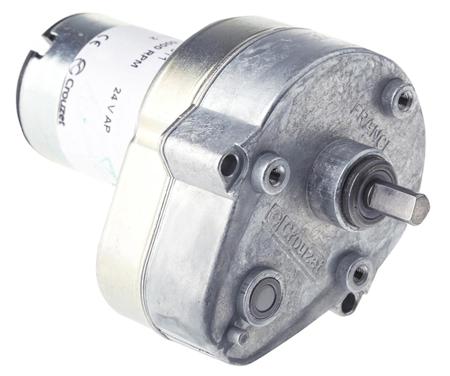 82869011 Crouzet Brushed Geared DC Geared Motor, 3 W, 24 V dc, 2 Nm, 108 rpm, 6mm Shaft Diameter