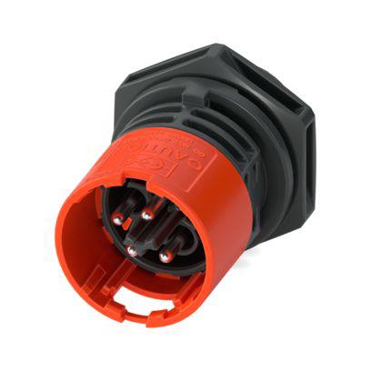 1309413 Phoenix Contact Connector, 4 Contacts, Front, Plug, Male, IP69, IP66, IP68, PRC Series