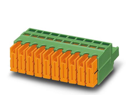 1883284 Phoenix Contact, 5.08mm Pitch, QC 1/ 5-ST-5.08, 5 Way, Pluggable Terminal Block, Plug, Screw Termination,