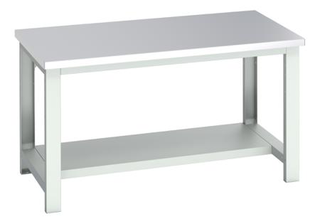 41004172-16V Bott 41004172.16V Sheet Steel Workbench, 450kg Max Load, 840mm x 900mm x 1500mm