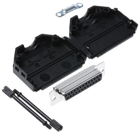 MHDPPK25-DB25S-K MH Connectors MHDPPK 25 Way D-sub Connector