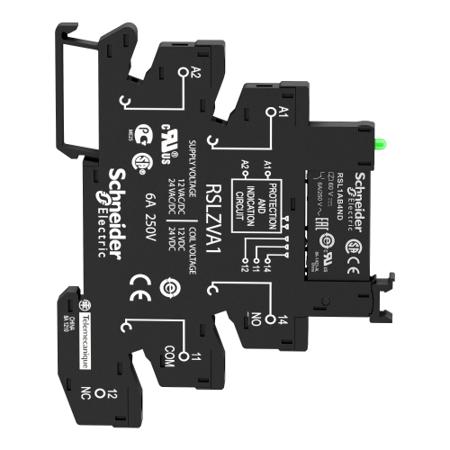 RSL1PVPU Schneider Electric Relay Socket, 230V ac/dc for use with RSL Relay