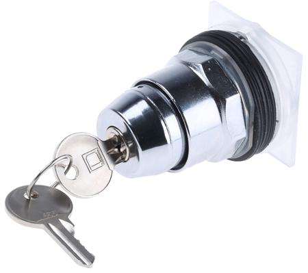 9001KS11K1R Schneider Electric Harmony 9001K 2-position Key Switch Head, Latching, 30mm Cutout