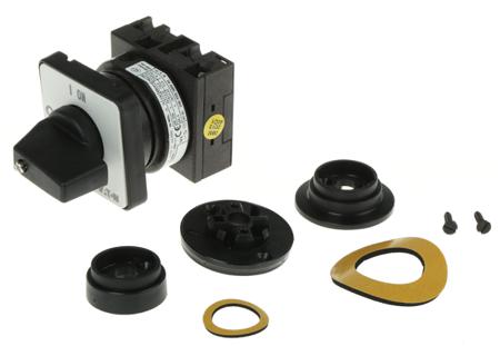 78627785-T0-1-8200-E-EZ-P1-RS257-9520- Eaton, SP 2 Position 90° On-Off Cam Switch, 690V ac, 20A, Rotary Actuator