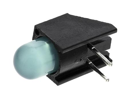550-1307F Dialight , Green Right Angle PCB LED Indicator, Through Hole 1.8 V