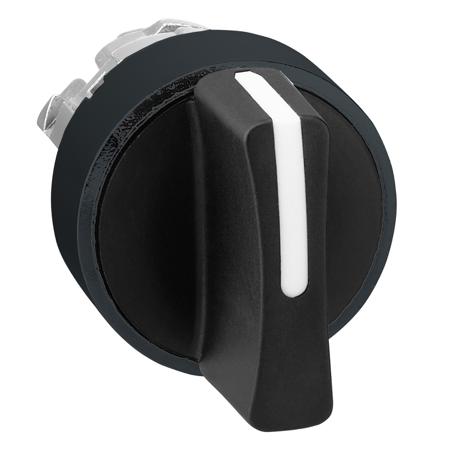 ZB4BD57 Harmony XB4 Selector Switch Head - 3 Position, Spring Return, 22mm cutout