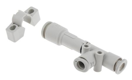 ZH10DLA-06-06-08 SMC Vacuum Generator, 1mm nozzle , -48kPa 52L/min, ZH series