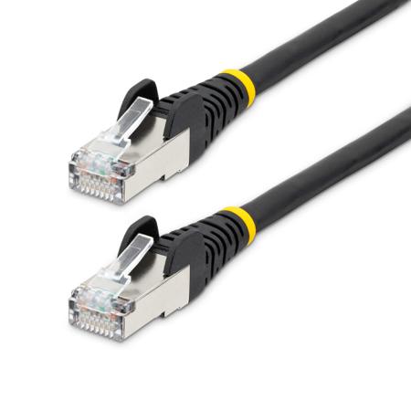 NLBK-50C-CAT6A-PATCH StarTech.com Cat6a Cat6a Cable, Braid Shield, Black, 500mm