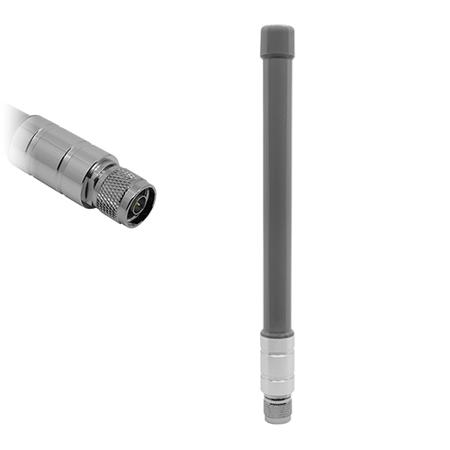 OSCAR70-X-NTYPE-M-S-S-36 Siretta OSCAR70/X/NTYPE-M/S/S/36 Fibreglass WiFi Antenna with N-Type Male Connector, 3G (UMTS), 5G NR, LTE/4G, LTE-M, NB