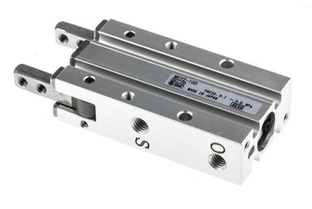 MHY2-10D SMC 2 Finger Double Action Pneumatic Gripper, , Angle Gripping Type