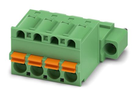 1942727 Phoenix Contact, 5.08mm Pitch, FKIC 2.5 HC/ 4-STF-5.08, 4 Way, , Pluggable Terminal Block, Inverted Plug, Cable Mount,