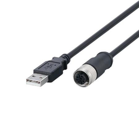 E12689 ifm electronic USB 2.0, Male USB A to Female M12, 1m