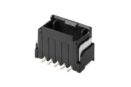 2170630077 Molex Micro-One Series Vertical Surface PCB Header, 5 Contact(s), 2 mm Pitch, 1 Row, Shrouded