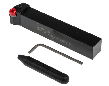 PWLNR 2020 K 0604 Pramet PWLN(RL) EXT Series Lathe Tool Holder for Use with WNMG 0604, 20mm Height, 95° Approach, 125mm Length