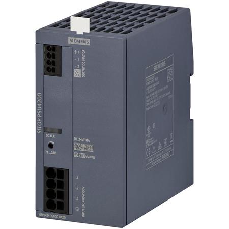 6EP3334-3SB00-0AX0 Siemens Power Supply, , 24V, 10A, 240W, 85 → 132V Input Voltage