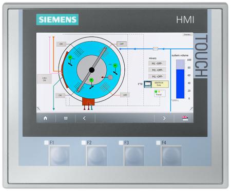 6AG11242DC014AX0 Siemens SIPLUS Series KTP400 Comfort HMI Panel - 4.3 in, TFT Display, 480 x 272