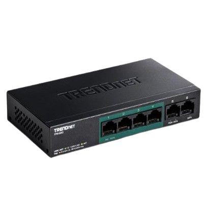TPE-S50 Trendnet , Network Switch 6 Port Switch With PoE