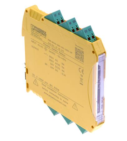 2700570 Phoenix Contact PSRmini PSR-MC40-3NO-1DO-24DC-SP 3 Auxiliary Contacts Safety Relay 24V dc, Dual-Channel 3 Safety