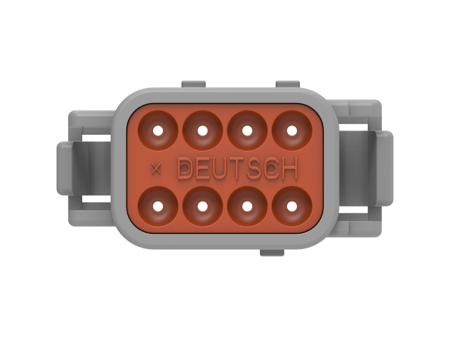 DTM06-08SA TE Connectivity, DTM Connector Housing Socket Grey Cable Mount 8 Way, Wire Termination