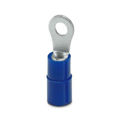 3240021 Phoenix Contact Uninsulated Ring Terminal, M3mm Stud Size, Blue