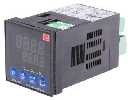 774-0281 RS Pro RS Pro PID Temperature Controller, 48 x 48mm RTD, Universal Input TC, Voltage/Current (dc) Input, 3 Output Relay