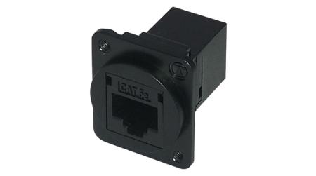 FACK4BKDPM TUK Limited D Universal Series RJ45 Socket Coupler, Cat5e, Unshielded