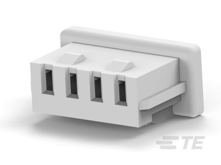 440146-4 TE Connectivity 440146 Series Housing, 4 Contact(s), 1 Row(s)